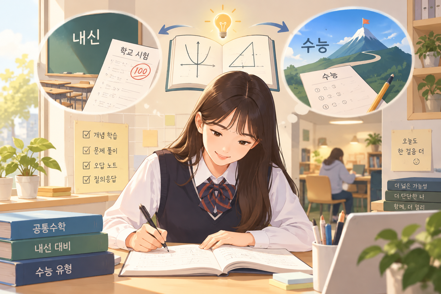 고1 수학 내신과 수능, 함께 준비하는 방법